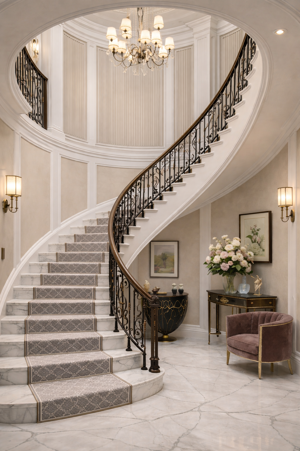 A timeless neo-classical residence in Guwahati, designed with grand proportions, elegant detailing, and luxurious interiors that celebrate sophistication, craftsmanship, and modern comfort.