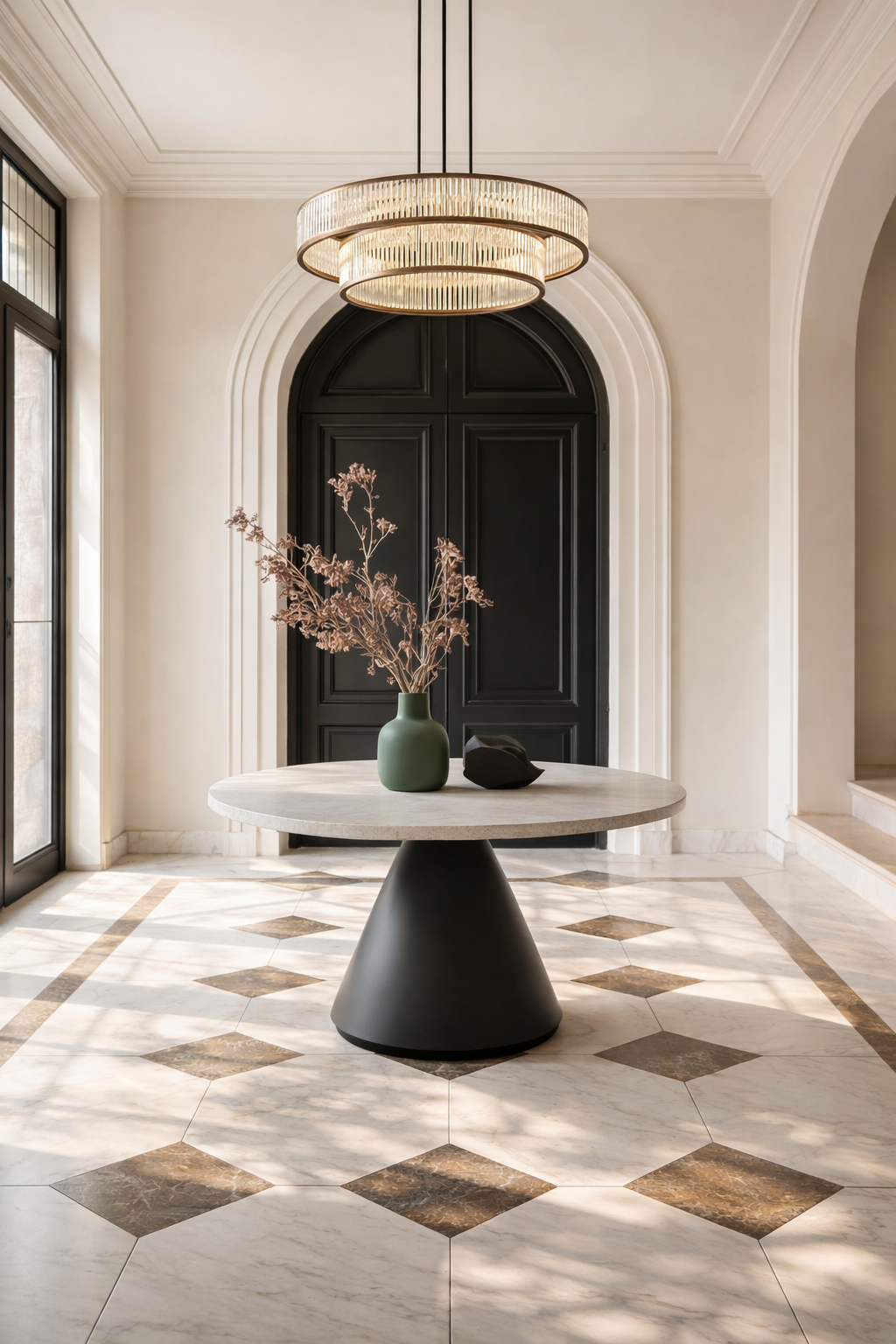 A timeless neo-classical residence in Guwahati, designed with grand proportions, elegant detailing, and luxurious interiors that celebrate sophistication, craftsmanship, and modern comfort.