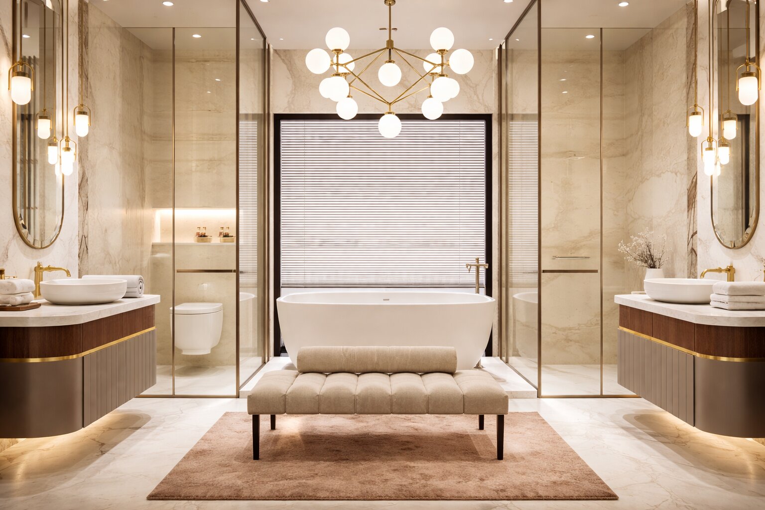 Modern Luxury Residence at Ireo Gurgaon Hills, Gurugram – A 5000 Sq. Ft. bespoke home designed with contemporary aesthetics, refined material palette, and functional luxury. The residence seamlessly blends warm textures, premium finishes, and sophisticated spatial planning to create an elegant living experience.