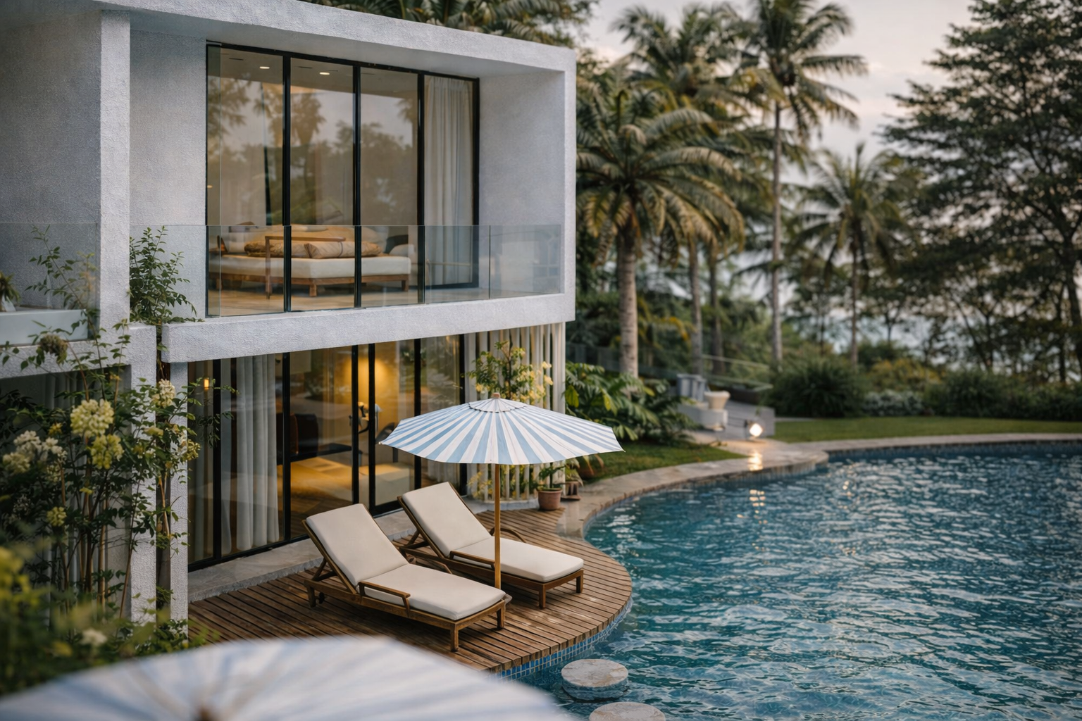 A premium luxury resort in Greater Noida designed to deliver an exclusive hospitality experience. The project features contemporary villas, private pool suites, waterfront leisure spaces, wellness amenities, landscaped gardens, and world-class recreational facilities, creating the perfect blend of luxury, comfort, and nature-inspired living.