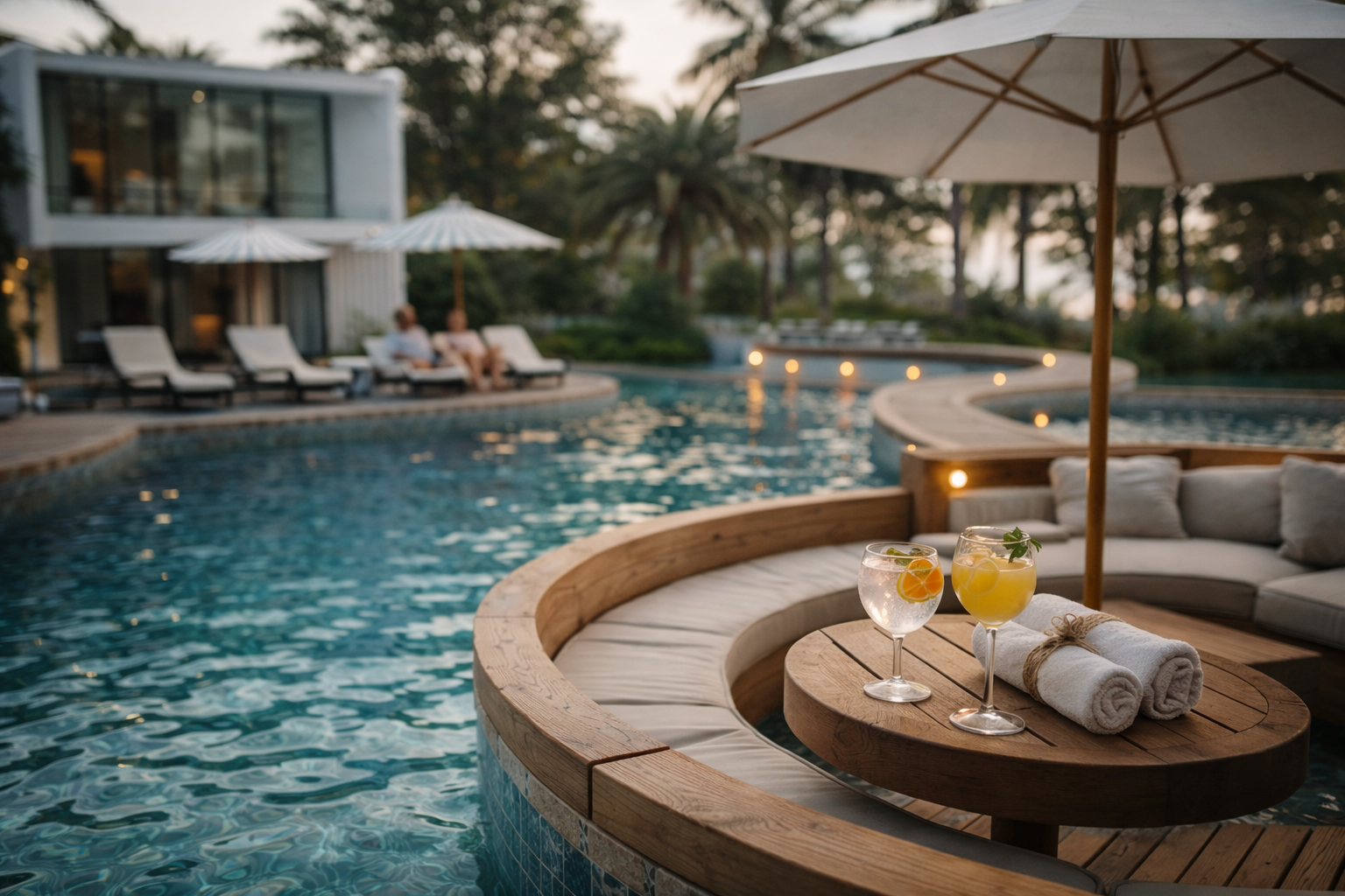 A premium luxury resort in Greater Noida designed to deliver an exclusive hospitality experience. The project features contemporary villas, private pool suites, waterfront leisure spaces, wellness amenities, landscaped gardens, and world-class recreational facilities, creating the perfect blend of luxury, comfort, and nature-inspired living.