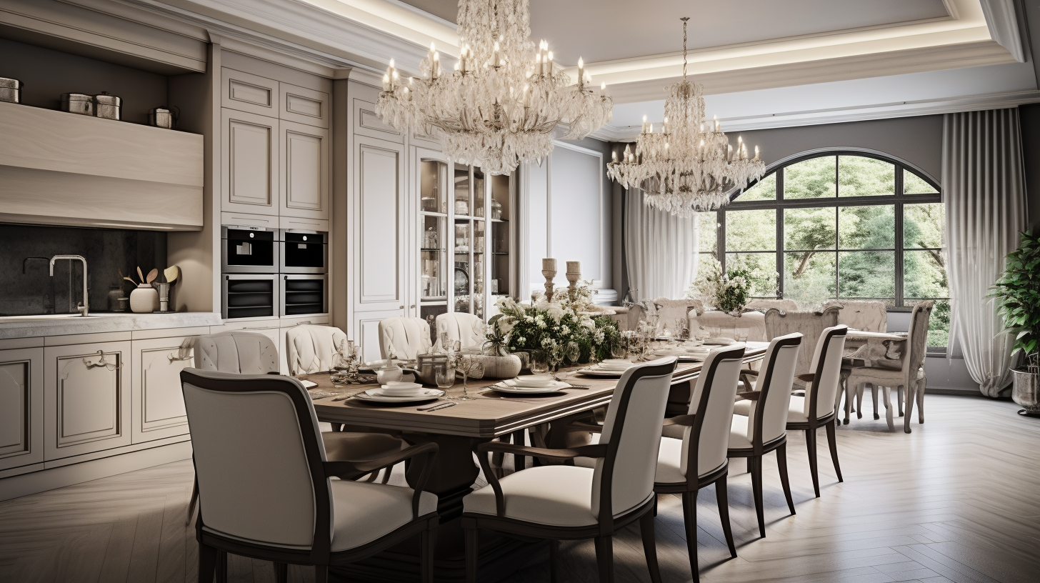 A luxury neo-classical villa in Chandigarh featuring elegant architecture, curated interiors, grand chandeliers, bespoke detailing, and resort-style outdoor living.